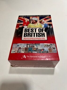 Best of British DVD & Memorabilia Collection 4 DVD set Great Gift hard to find